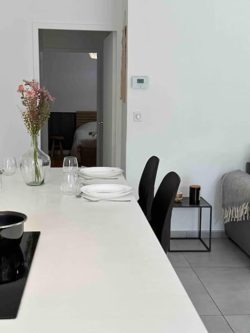 Charmant T3 Moderne Climatise Villeurbanne Exterior foto